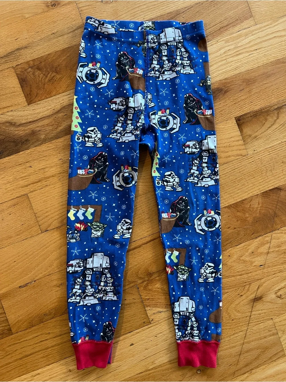 Hanna Andersson Star Wars Organic Cotton Christmas Pajama PJs Set Size 5